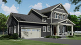 Craftsman House Plan - Springfield 47332 - Front Exterior