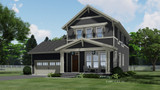 Craftsman House Plan - Springfield 47332 - Front Exterior
