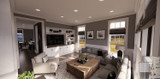 Craftsman House Plan - Springfield 47332 - Great Room