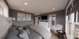 Craftsman House Plan - Springfield 47332 - Master Bedroom