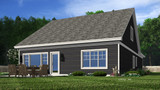 Craftsman House Plan - Stowe 43730 - Rear Exterior