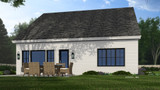 Craftsman House Plan - Linville 35334 - Rear Exterior