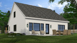 Craftsman House Plan - Linville 35334 - Rear Exterior