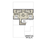 Craftsman House Plan - Linville 35334 - 2nd Floor Plan