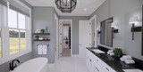 Farmhouse House Plan - Brushy Creek 26008 - Master Bathroom