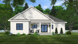 Secondary Image - Farmhouse House Plan - Greensboro 90756 - Rear Exterior