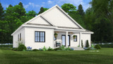 Farmhouse House Plan - Greensboro 90756 - Rear Exterior
