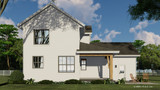 Farmhouse House Plan - Woodside 42371 - Rear Exterior