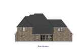French Country House Plan - 14357 - Rear Exterior