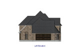 French Country House Plan - 14357 - Left Exterior