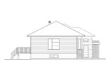 Contemporary House Plan - 54957 - Left Exterior