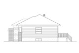 Contemporary House Plan - 54957 - Right Exterior