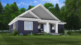 Bungalow House Plan - Henderson 97215 - Rear Exterior