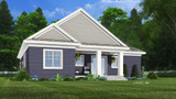Bungalow House Plan - Henderson 97215 - Rear Exterior