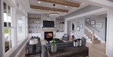 Farmhouse House Plan - Shadow Creek 24734 - Great Room