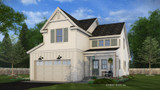 Farmhouse House Plan - White Stone 62356 - Front Exterior