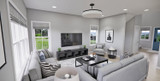 Farmhouse House Plan - White Stone 62356 - Great Room
