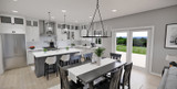 Farmhouse House Plan - White Stone 62356 - Dining Room