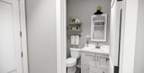 Farmhouse House Plan - White Stone 62356 - 
