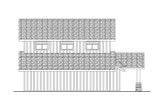 Farmhouse House Plan - Garage 37132 - Left Exterior