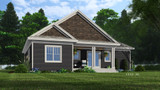 Craftsman House Plan - Oxford 81162 - Rear Exterior