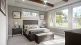 Craftsman House Plan - Parkview 20715 - Master Bedroom