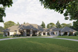European House Plan - La Manche Place 37117 - Front Exterior