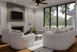 Secondary Image - European House Plan - La Manche Place 37117 - Great Room
