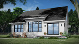 Farmhouse House Plan - Linden 55066 - Rear Exterior