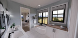 Farmhouse House Plan - Linden 55066 - Master Bathroom