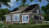 Traditional House Plan - Jasper Creek 91550 - Rear Exterior