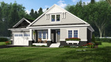 Bungalow House Plan - Lewiston 87629 - Front Exterior
