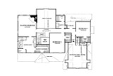Secondary Image - Southern House Plan - Woodbridge 73378 - 2nd Floor Plan