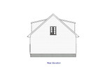 Farmhouse House Plan - 24398 - Rear Exterior