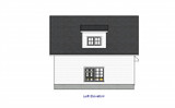 Farmhouse House Plan - 24398 - Left Exterior