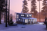 Modern House Plan - 42703 - Front Exterior