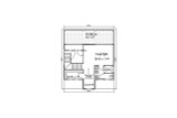 Modern House Plan - 42703 - 2nd Floor Plan