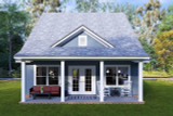 Traditional House Plan - 73280 - Rear Exterior