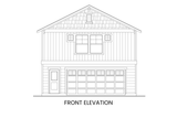 Farmhouse House Plan - Bluebird 11363 - Front Exterior