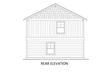 Farmhouse House Plan - Bluebird 11363 - Rear Exterior