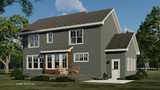 Craftsman House Plan - Hemlock 86226 - Rear Exterior
