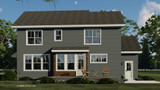 Craftsman House Plan - Hemlock 86226 - Rear Exterior
