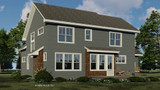 Craftsman House Plan - Hemlock 86226 - Rear Exterior