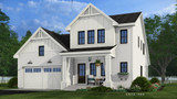 Farmhouse House Plan - Sawgrass 41879 - Front Exterior