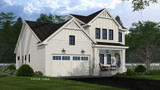 Farmhouse House Plan - Sawgrass 41879 - Front Exterior