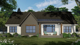 Farmhouse House Plan - Westfield 38675 - Rear Exterior