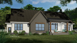 Farmhouse House Plan - Westfield 38675 - Rear Exterior