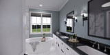 Farmhouse House Plan - Westfield 38675 - Master Bathroom