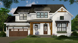 Farmhouse House Plan - Oak Marsh 93975 - Front Exterior