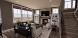Farmhouse House Plan - Oak Marsh 93975 - Great Room